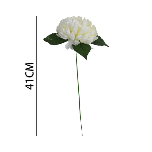 [6101086奶白] Ramo de flores de cera - Flores artificiales