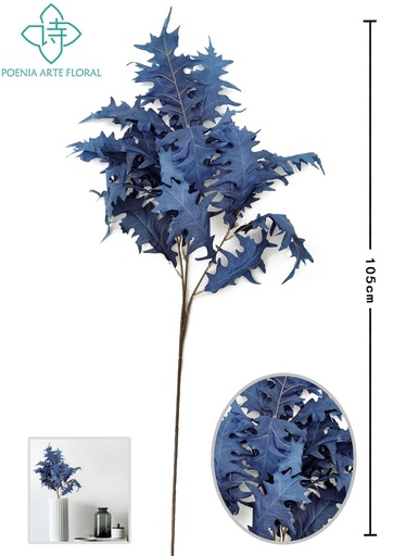 [630320-深蓝] Flor artificial de coral - Decoraciones con flores