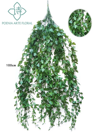 [630327-2] Rama artificial de batata con 5 bifurcaciones, verde oscuro