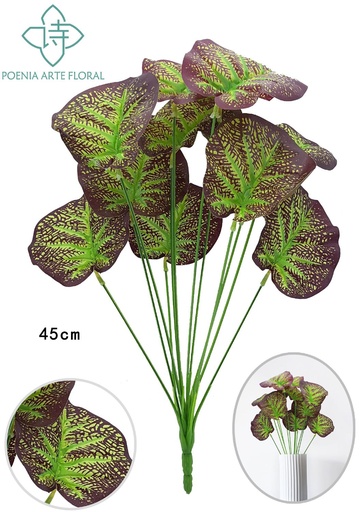[630342] Ramo de rojo artificial mini - Decoración con plantas 