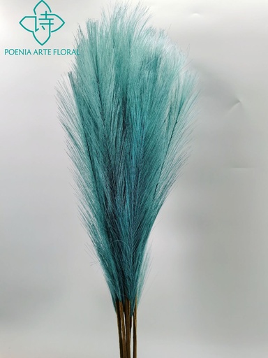 [630378-褐色] Vara de flor decorativa con cañas para decoración