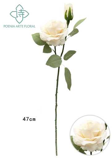 [630393-3] Rama de flor artificial de aceite - Decoración floral