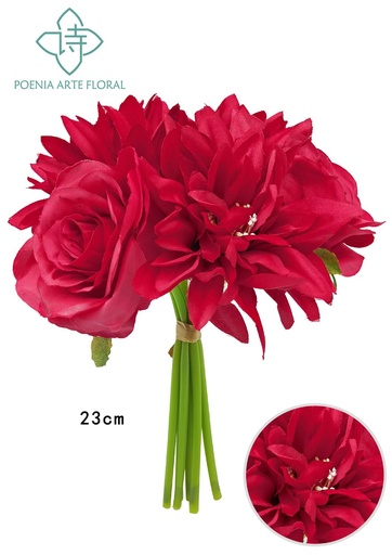 [630397-1] Ramo de flores Dalia - Bouquet decorativo