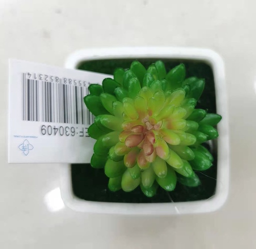 [630409] Maceta suculenta de flores artificiales - Plantas decorativas