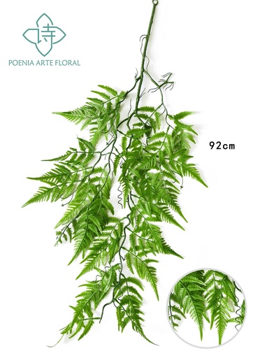 [630474] Rama de flor artificial en forma de pez - Decoración