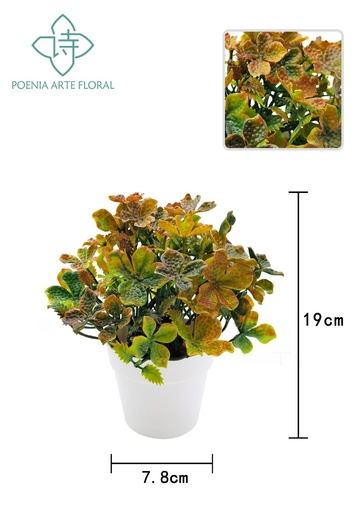[630480-1] Planta artificial de violetas - Decoración de plantas