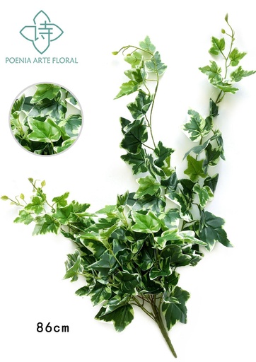 [630513] Rama de hojas de batata blanca 32" para decoraciones