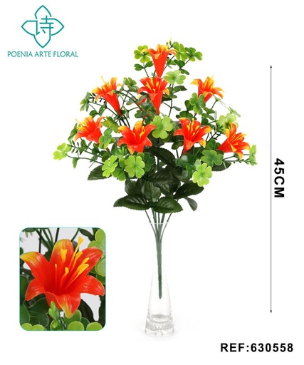 [630558 橘)] Ramo de flores para decoración - Decoración floral