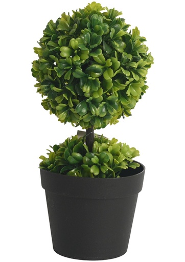 [630581] Planta artificial Boj en maceta para decoración del hogar