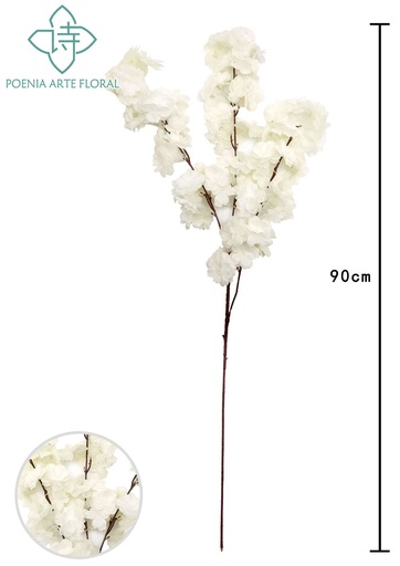 [630624深粉] Vara de flores de cerezo - Decoraciones florales