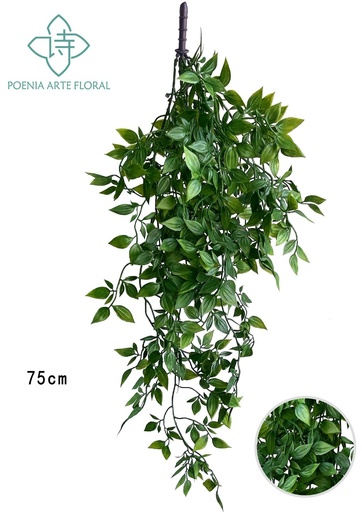 [630649-绿] Rama decorativa de 9 cabezas 13 secciones para pared