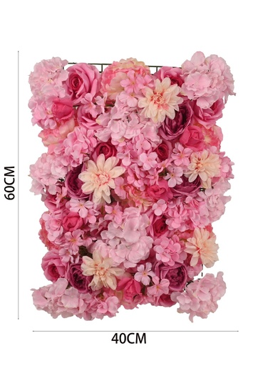 [631043白色] PANEL CONJUNTO DE ROSAS Y HORTENSIAS ARTIFICIALES - Decoración de interiores
