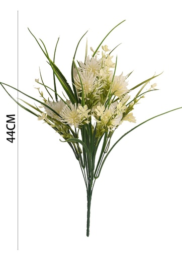 [631142白色] Flores artificiales blancas 631142