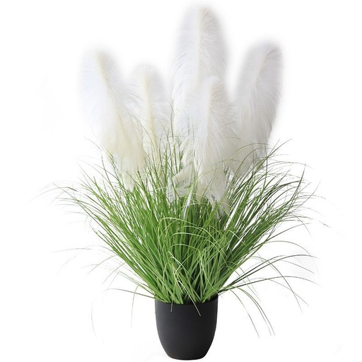 [631236] Planta artificial de caña en maceta 120cm