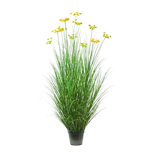 [631241-943-SSPZ-11头胡萝卜花盆景-SKCL-1- 120CM] Plantas artificiales con flores de zanahoria 120cm