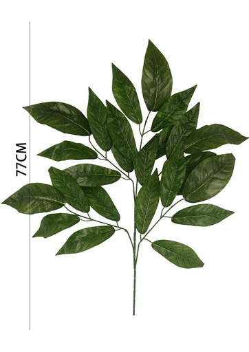 [631290-8435588860944] Rama de hoja de plástico (unidad) - Decoración floral y botánica
