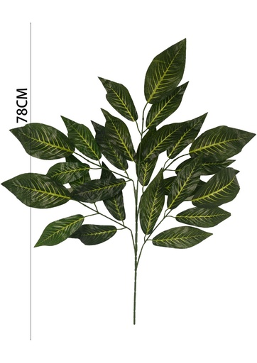 [631291-8435588860951] Rama de hoja de plástico (unidad) - Decoración floral y botánica