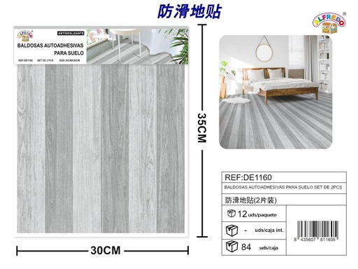 [DE1160] Decoración de hogar autoadhesiva set de 2 piezas 30x30 cm - Decoraciones