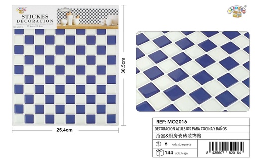 [MO2016] Decoración de azulejos para cocina y baños 25.4x30.5cm - Azulejos decorativos