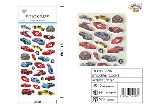 [PE2295] Stickers de Coche 9x21.5 cm - Adhesivos infantiles