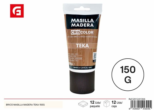 [201241304] Masilla para madera 150g, reparación y bricolaje