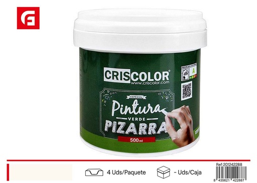 [201242288] Pintura pizarra verde 500ml para manualidades