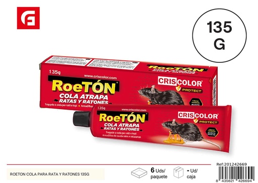 [201242669] Glu para ratas 135g - Insecticidas y productos de limpieza