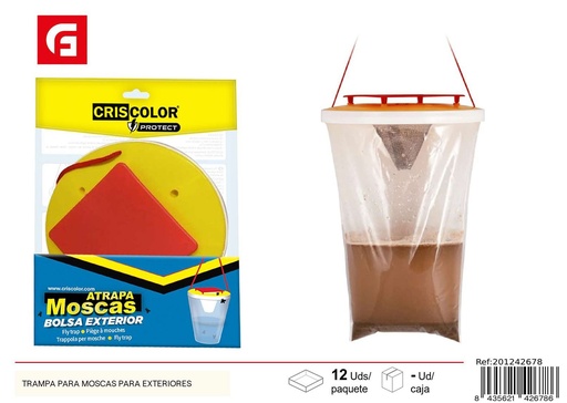 [201242678] Trampa para moscas exteriores - Productos de limpieza