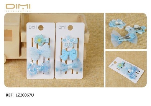 [8435693826613] Pack de pinzas 12/U LZ20067U - Accesorios para el cabello