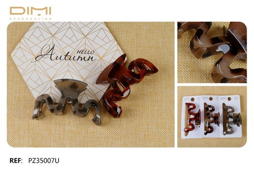 [8435693827207] Pinza de pelo 9CM 12/U - Accesorios para el cabello y diademas