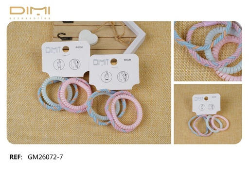 [8435693831488] Pack gomas 12/U - Accesorios para el cabello