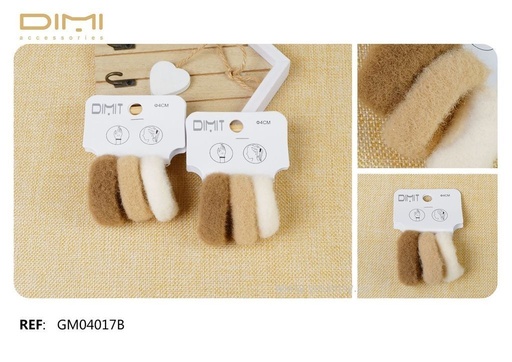 [8435693835615] Pack de gomas 12 pz GM04017B - Accesorios de peinado