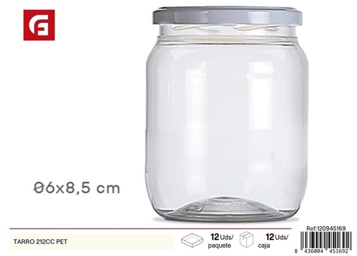[120945169] Tarro de plástico 212 cc - Envases de cocina