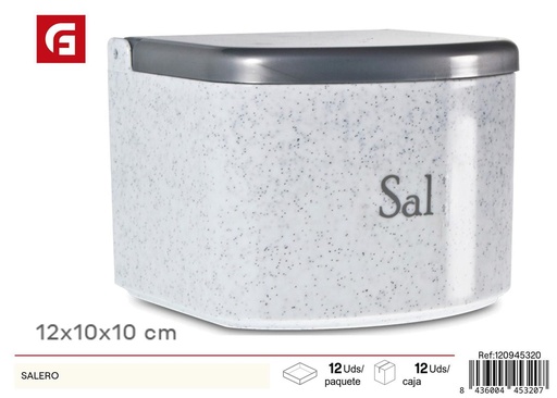 [120945320] Salero plástico 12*10*10 cm - Accesorios para la cocina