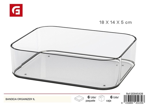 [120945439] Bandeja organizadora de 1L - Accesorios del hogar