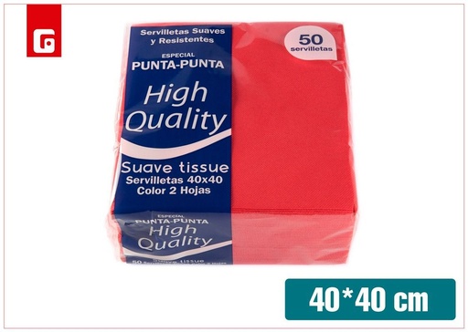 [130106049] Servilletas 40x40 color surtido - Accesorios de limpieza