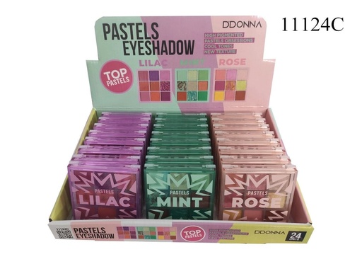 [8436045030023] Sombra de ojos pasteles 24/u 11124C DN para maquillaje