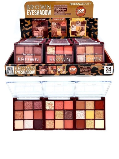 [8436045030108] Sombra de ojos Marrón 24/U 11124E DN - Cosméticos para ojos