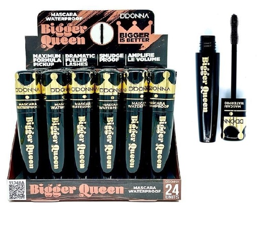 [8436045030306] Máscara de pestañas Bigger Queen 24 unidades maquillaje