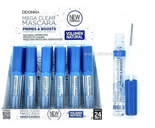 [8436045030450] Máscara de pestañas Mega Clear 24/u DDONNA