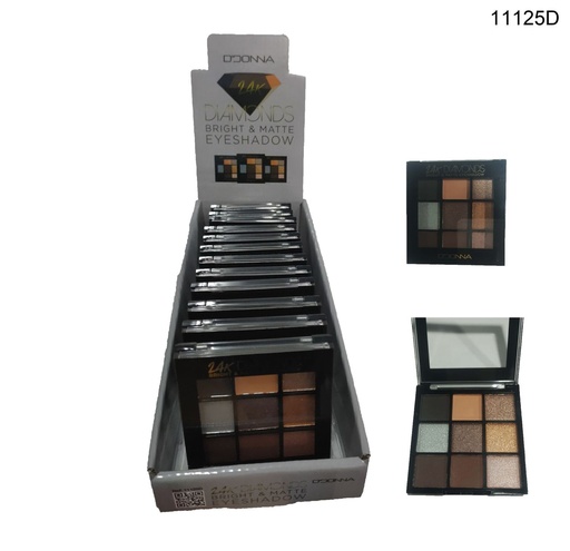 [8436045031730] Sombra de ojos 24k diamantes 12 unidades - Productos de belleza