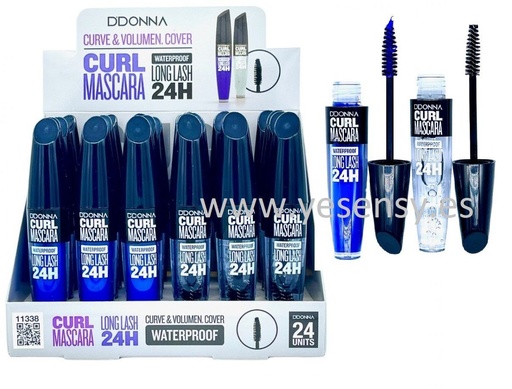 [8436045031815] Máscara waterproof COLOR 24/U - Maquillaje para pestañas 