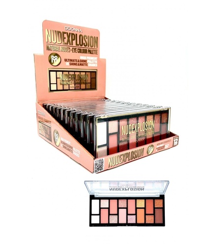 [8436045032195] Paleta de sombras de ojos Nudexplosion 12 unidades