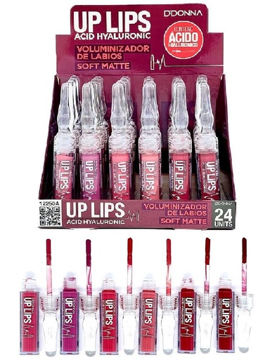 [8436045032249] Lip Gloss Ácido Hialurónico - 24 unidades (12250A DD)