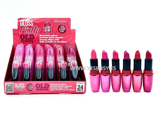 [8436045033284] Gloss labial Pin Up 24/u DD para maquillaje