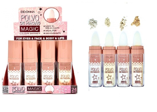 [8436045034236] Polvo iluminador polvo de hadas mágico 24 unidades - Maquillaje