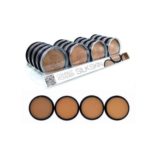 [8436045034694] Polvo compacto Silk Skin 16/u 13208C, maquillaje facial