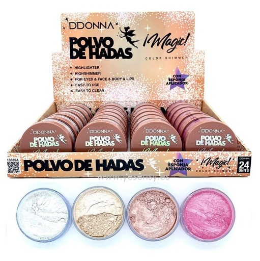 [8436045035509] Polvo de hadas Magic Color Shimmer 24 unidades - Cosméticos y maquillaje