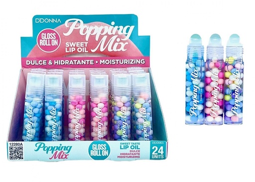 [8436045038593] Lip Oil Popping Sweet Max 24 Uds - Cosméticos y brillo labial