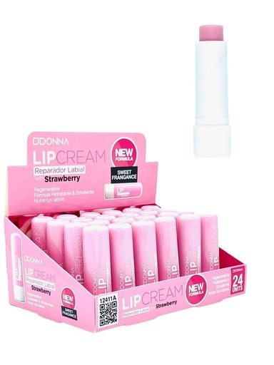 [8436045038708] Lip reparador labial crema 24 uds 12411A - Bálsamo labial reparador en crema